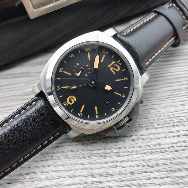 mens watch automatic mechanical movement watches luminous business wristwatches 904l stainless steel case 44mm montre de luxe, Slivery;brown
mens watch automatic mechanical movement watches luminous business wristwatches 904l stainless steel case 44mm montre de luxe, Slivery;brown