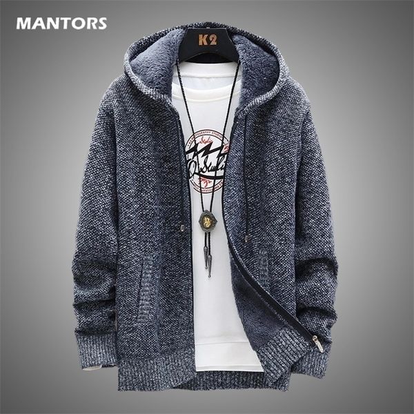 men slim sweater coat mens sweater cardigan winter fleece liner hooded sweaters thick warm knitted mens jacket clothing 220817, White;black
men slim sweater coat mens sweater cardigan winter fleece liner hooded sweaters thick warm knitted mens jacket clothing 220817, White;black