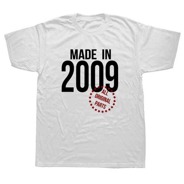 funny made in 2009 t shirts birday gift graphic cotton streetwear short sleeve faer day husband t-shirt men t220517, White;black
funny made in 2009 t shirts birday gift graphic cotton streetwear short sleeve faer day husband t-shirt men t220517, White;black