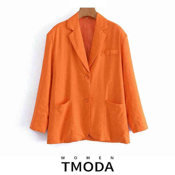 suit tmoda1863 2022 summer ins women orange cotton linen blazer jacket vintage, White;black
suit tmoda1863 2022 summer ins women orange cotton linen blazer jacket vintage, White;black