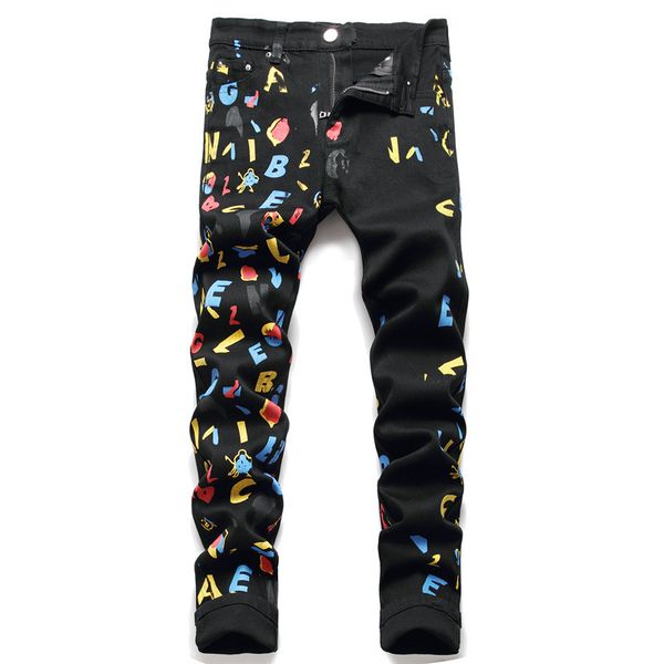 distressed black jeans for women men slim fit stretchy ripped hole skinny pants with cute paint splatter drawing new design zipper pocket bl, Blue
distressed black jeans for women men slim fit stretchy ripped hole skinny pants with cute paint splatter drawing new design zipper pocket bl, Blue