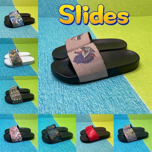 luxury deisgner slides slipper shoes summer wide flat leather rubber flats sandals snake print slide men women sneakers with box dust bag, Black
luxury deisgner slides slipper shoes summer wide flat leather rubber flats sandals snake print slide men women sneakers with box dust bag, Black