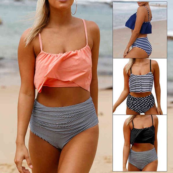 designer swimwear bikini party suspender stripe high waist split swimsuit with bra, White;black
designer swimwear bikini party suspender stripe high waist split swimsuit with bra, White;black