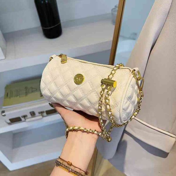 new net red small fragrance versatile lingge shoulder bag fashion foreign style msenger bag female cylinder designer bags
new net red small fragrance versatile lingge shoulder bag fashion foreign style msenger bag female cylinder designer bags