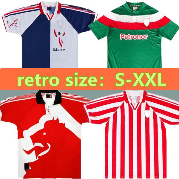 1995 1997 1998 2011 2012 athletic centenary soccer jerseys rerto mun etxeberria retro bilbao 97 98 vintage classic roberto rios ziganda alki, Black;yellow
1995 1997 1998 2011 2012 athletic centenary soccer jerseys rerto mun etxeberria retro bilbao 97 98 vintage classic roberto rios ziganda alki, Black;yellow
