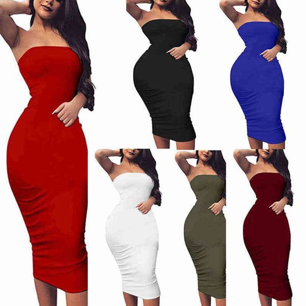 off shoulder tube dress summer women black white basic bodycon sun dress strapless stretchy bandage robe femme g220309
off shoulder tube dress summer women black white basic bodycon sun dress strapless stretchy bandage robe femme g220309