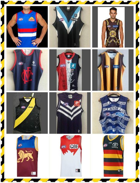 presell 2021 2022 afl western bulldogs rugby jerseys richmond brisbane lions port adelaide hawthorn essendon melbourne crows gws, Black;gray
presell 2021 2022 afl western bulldogs rugby jerseys richmond brisbane lions port adelaide hawthorn essendon melbourne crows gws, Black;gray