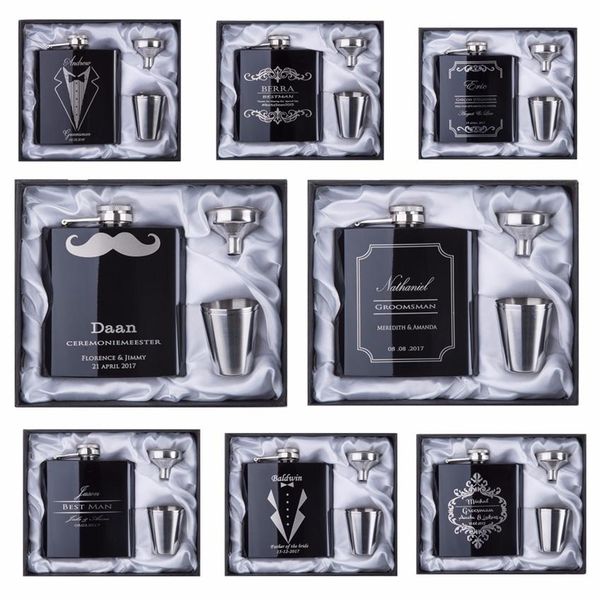 groomsman gift personalized engraved 6oz hip flask stainless steel with whi224n
groomsman gift personalized engraved 6oz hip flask stainless steel with whi224n