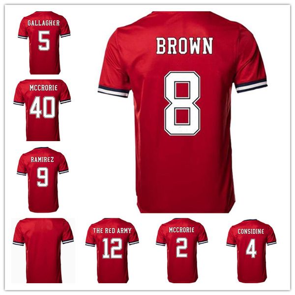 21 22 soccer jerseys home red 2021 2022 mccrorie ferguson mcginn hedges hayes men football shirts considine maillot de foot, Black;yellow
21 22 soccer jerseys home red 2021 2022 mccrorie ferguson mcginn hedges hayes men football shirts considine maillot de foot, Black;yellow