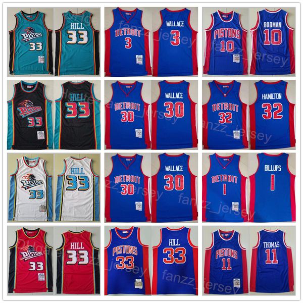 retro mitchell and ness basketball chauncey billups jersey 1 ben wallace 3 richard hamilton 32 isiah thomas 11 dennis rodman 10 grant hill 3, Black;red
retro mitchell and ness basketball chauncey billups jersey 1 ben wallace 3 richard hamilton 32 isiah thomas 11 dennis rodman 10 grant hill 3, Black;red