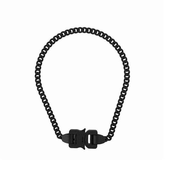 1017 alyx 2020 studio black chain necklace bracelet belts men women hip hop outdoor street accessories festival gift shi249t, Silver
1017 alyx 2020 studio black chain necklace bracelet belts men women hip hop outdoor street accessories festival gift shi249t, Silver