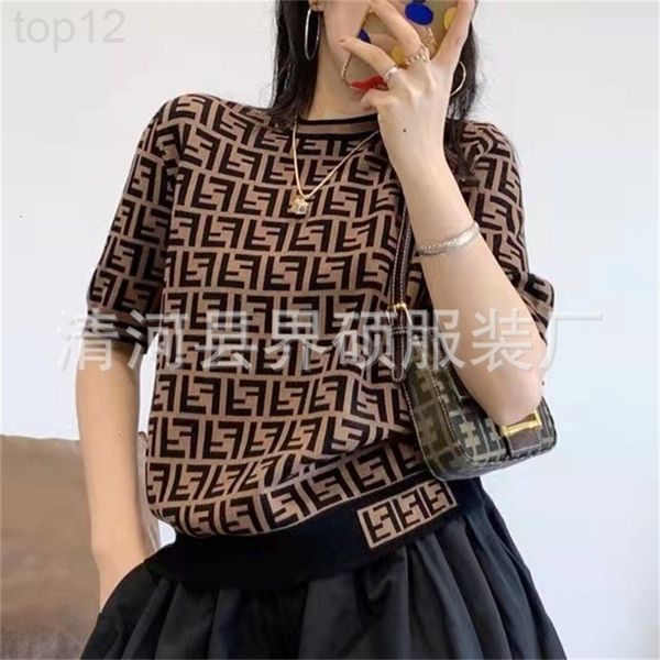 designer short sleeve t-shirt women's summer korean double f letter sweater 2021 new slim bottomed fashion 2022, White
designer short sleeve t-shirt women's summer korean double f letter sweater 2021 new slim bottomed fashion 2022, White