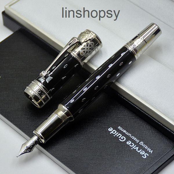 5a quality black metal fountain pen fashion office stationery luxurs calligraphy ink pens for christmas gift ( no box )
5a quality black metal fountain pen fashion office stationery luxurs calligraphy ink pens for christmas gift ( no box )