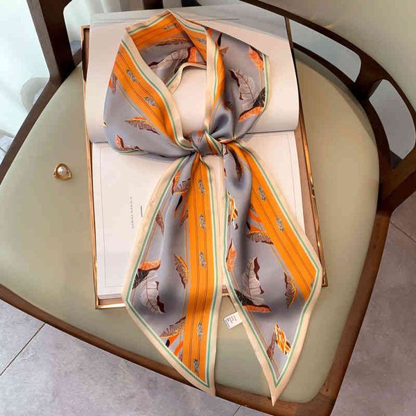 designer silk head bag hair scarf silk hairband narrow strip female spring and summer ribbon thin south with shirt scarf, Blue;gray
designer silk head bag hair scarf silk hairband narrow strip female spring and summer ribbon thin south with shirt scarf, Blue;gray