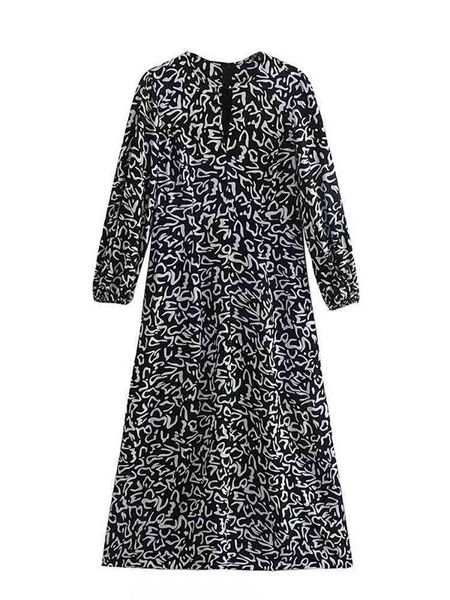 women chiffon print long sleeve a-line maxi vestidos spring new elegant vintage v neck summer dresses l220714, Black;gray
women chiffon print long sleeve a-line maxi vestidos spring new elegant vintage v neck summer dresses l220714, Black;gray