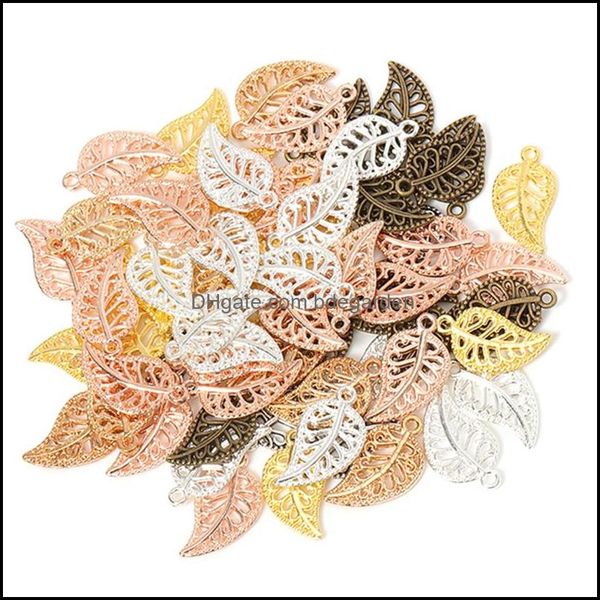 charms 50pcs 9x17mm filigree leaves metal hollow out pendants for jewelry making necklaces bracelets crafts connector bdegarden dhsy3, Bronze;silver
charms 50pcs 9x17mm filigree leaves metal hollow out pendants for jewelry making necklaces bracelets crafts connector bdegarden dhsy3, Bronze;silver