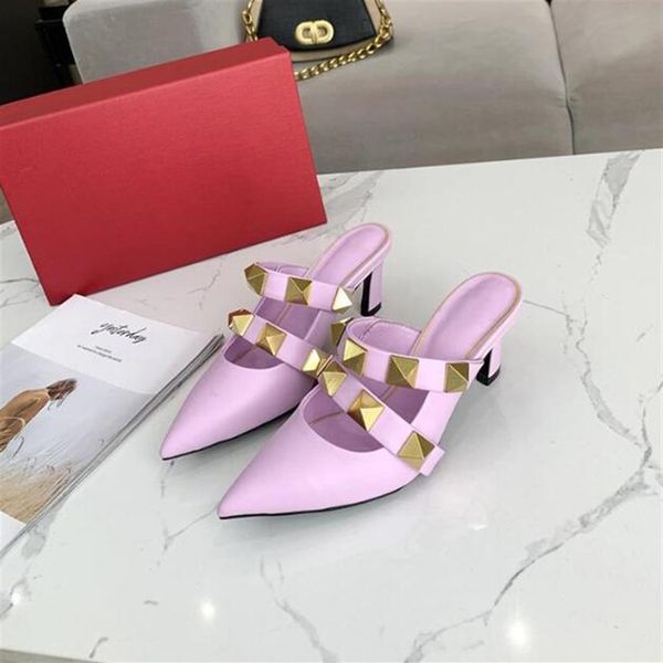 2021 vg gold rivet sandals luxury designers women slippers flat heel sliders calfskin all-match stylist shoes 6.5cm high heels wit269i, Black
2021 vg gold rivet sandals luxury designers women slippers flat heel sliders calfskin all-match stylist shoes 6.5cm high heels wit269i, Black
