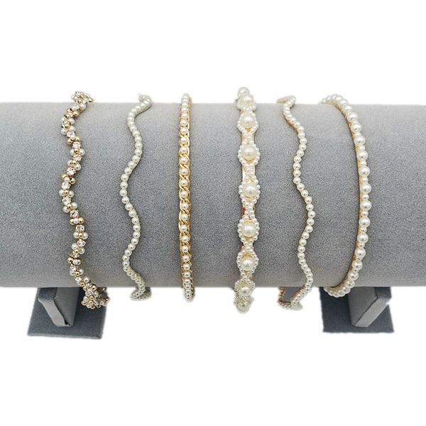 pearl thin side headbands fashion hair accessories women rhinestone winding wave headband full of diamond braided hair bands new, Silver
pearl thin side headbands fashion hair accessories women rhinestone winding wave headband full of diamond braided hair bands new, Silver