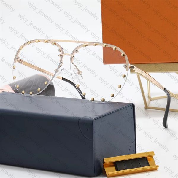 66s sunglasses sunglasses elegant designer rimless polarized glasses rivets letter design for man woman 6 option high quality, White;black
66s sunglasses sunglasses elegant designer rimless polarized glasses rivets letter design for man woman 6 option high quality, White;black
