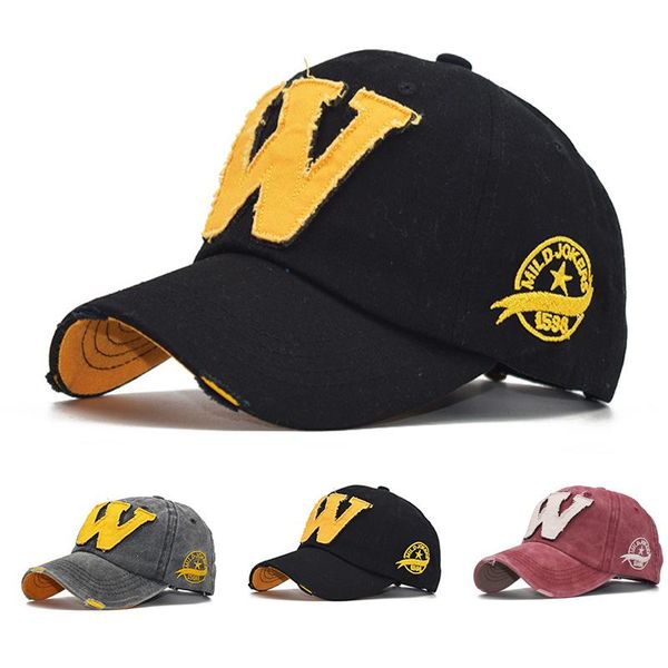 ball caps washed cotton embroidery letter w baseball cap men snapback retro male hip hop hat outdoor adjustable visor sun hats, Blue;gray
ball caps washed cotton embroidery letter w baseball cap men snapback retro male hip hop hat outdoor adjustable visor sun hats, Blue;gray