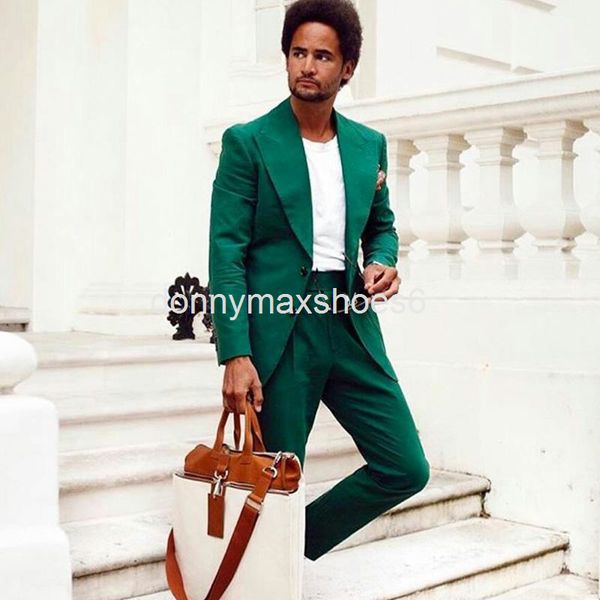 men's suits & blazers special dark green business casual suit men's two-piece groom's man suit wedding banquet men, White;black
men's suits & blazers special dark green business casual suit men's two-piece groom's man suit wedding banquet men, White;black