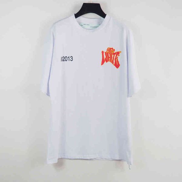 2022 spring / summer new off red curved letter print round neck pullover short sleeve unisexkyg9, White;black
2022 spring / summer new off red curved letter print round neck pullover short sleeve unisexkyg9, White;black