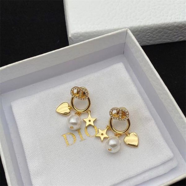 jewelry store outlets new brass rhinestone letter pearl earrings five pointed star heart earrings female, Golden
jewelry store outlets new brass rhinestone letter pearl earrings five pointed star heart earrings female, Golden