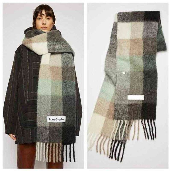 scarves ac studios men and women general style scarf designer acne blanket women's colorful plaid tzitzit imitation259k, Blue;gray
scarves ac studios men and women general style scarf designer acne blanket women's colorful plaid tzitzit imitation259k, Blue;gray