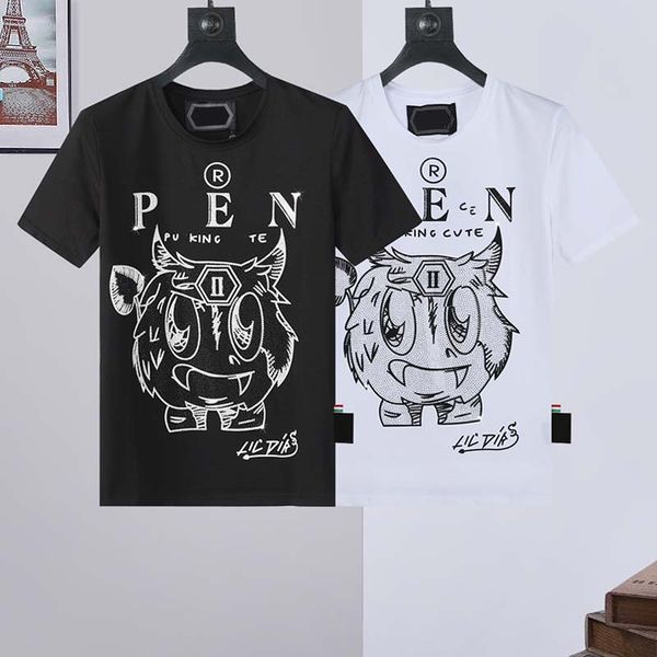 designer skull diamond t-shirt womenst shirts printed fashion man t-shirt cotton casual tees short sleeve luxury hip hop streetwear tshirts, White
designer skull diamond t-shirt womenst shirts printed fashion man t-shirt cotton casual tees short sleeve luxury hip hop streetwear tshirts, White