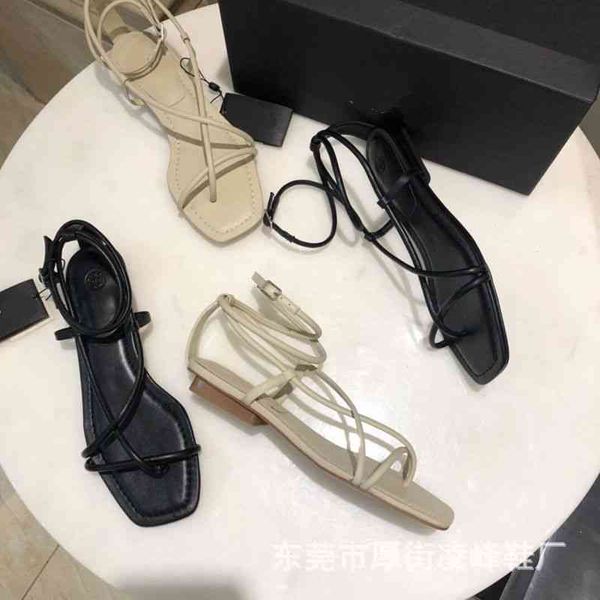 sandals fairy style md one line belt fashion versatile sandals roman sandals, Black 
sandals fairy style md one line belt fashion versatile sandals roman sandals, Black