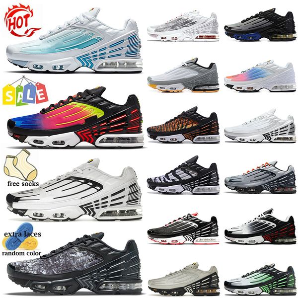 2022 with extra laces men women tn plus 3 running shoes rainbow bone triple black white obsidian ghost green laser blue radiant red tn3 spor
2022 with extra laces men women tn plus 3 running shoes rainbow bone triple black white obsidian ghost green laser blue radiant red tn3 spor