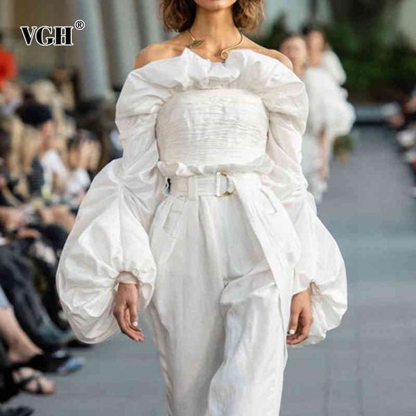 elegant patchwork ruffle shirt for women slash neck lantern long sleeve off shoulder short slim blouse female fashion 210507, White
elegant patchwork ruffle shirt for women slash neck lantern long sleeve off shoulder short slim blouse female fashion 210507, White