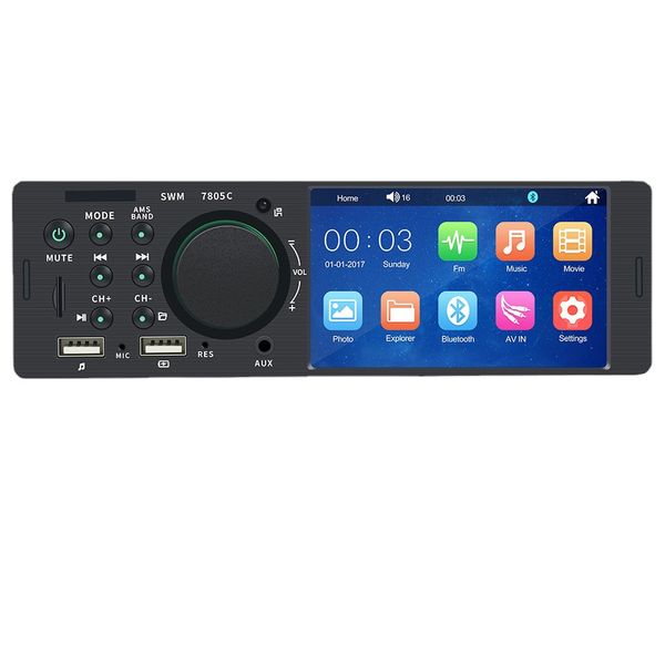 7805 touch screen bluetooth car kit version 4 inch high-definition dual usb mp5 player hands-reversing video card u disk machin
7805 touch screen bluetooth car kit version 4 inch high-definition dual usb mp5 player hands-reversing video card u disk machin