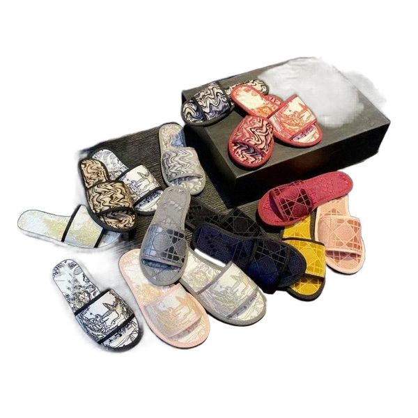 brand designer womens slippers fashion floral sandals embroidery letter slide slipper luxury ladies striped flat sandal, Black
brand designer womens slippers fashion floral sandals embroidery letter slide slipper luxury ladies striped flat sandal, Black