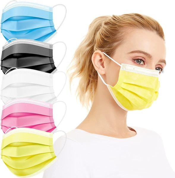 solid color disposable face masks breathable 3-ply non-woven cup dust masks with elastic earloop for adults white inside
solid color disposable face masks breathable 3-ply non-woven cup dust masks with elastic earloop for adults white inside