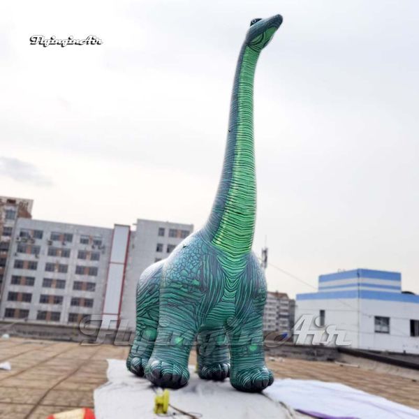 6m/10m Simulation Giant Inflatable Brachiosaurus Balloon Dinosaur With Long Neck For Park Event