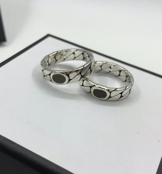 vintage designer silver ring jewelry letter band chain rings bague for men women love ring with box
vintage designer silver ring jewelry letter band chain rings bague for men women love ring with box