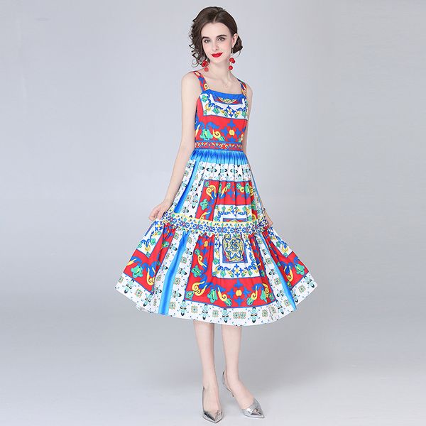 100% polyster women printing dress 2022 summer new beach holiday vestidos spaghetti strap expansion dresses, Black;gray
100% polyster women printing dress 2022 summer new beach holiday vestidos spaghetti strap expansion dresses, Black;gray