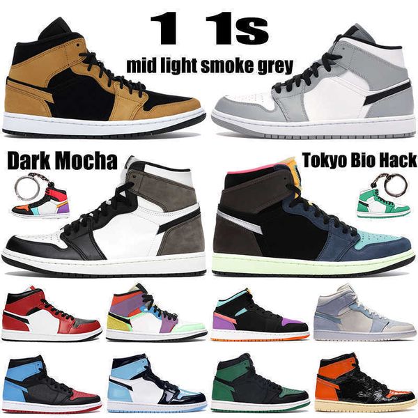 2021 new 1 high og 1s mens basketball shoes dark mocha tokyo bio hack mid light smoke grey unc patent men women sneakers, Black
2021 new 1 high og 1s mens basketball shoes dark mocha tokyo bio hack mid light smoke grey unc patent men women sneakers, Black