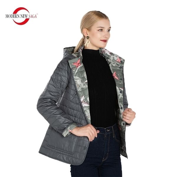 modern saga autumn reversible cotton padded hooded women coat warm jacket woman russian size 201127, Black
modern saga autumn reversible cotton padded hooded women coat warm jacket woman russian size 201127, Black