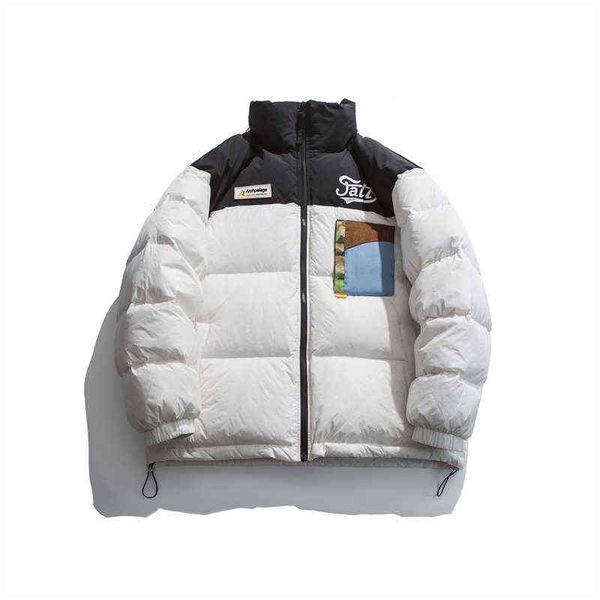 2021 men's winter new 90 white duck down trendy all-match stand-up collar down jacket t220811, Black
2021 men's winter new 90 white duck down trendy all-match stand-up collar down jacket t220811, Black