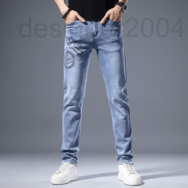 men's jeans designer thin jeans men's business casual pants european fashion elastic straight l3h9, Blue
men's jeans designer thin jeans men's business casual pants european fashion elastic straight l3h9, Blue