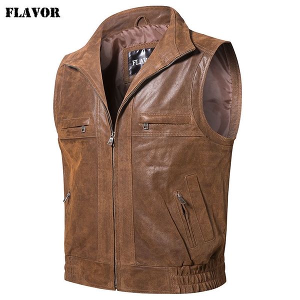 mew men s leather retro vest stand collar men s motorcycle casual vest lj201029, Black
mew men s leather retro vest stand collar men s motorcycle casual vest lj201029, Black