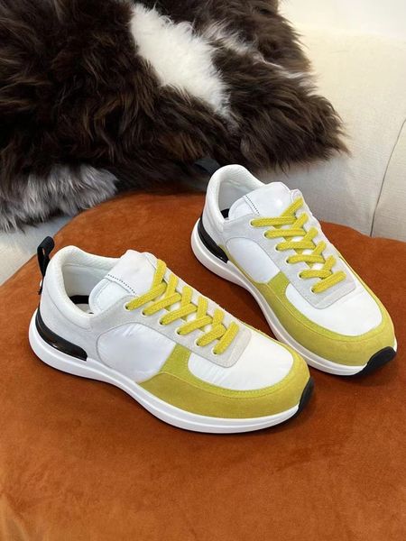 new vintage suede casual shoes men women calfskin designer sneakers fashion increasing platform shoe leather trainers with box, Black
new vintage suede casual shoes men women calfskin designer sneakers fashion increasing platform shoe leather trainers with box, Black