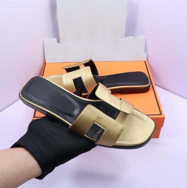 designer brand flat leather casual slippers h sandals women comfort walking shoes genuine leather gold color, Black
designer brand flat leather casual slippers h sandals women comfort walking shoes genuine leather gold color, Black