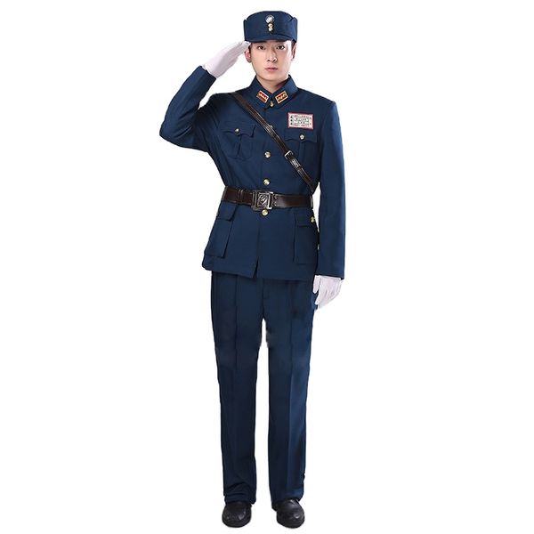 1912 - 1949 others apparel chinese sichuan army uniform performance tv movie script military coat + pants + hat unique nostalgic clothing, Black;white
1912 - 1949 others apparel chinese sichuan army uniform performance tv movie script military coat + pants + hat unique nostalgic clothing, Black;white