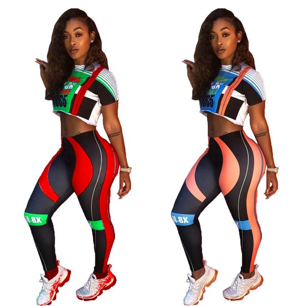 fashion print motorcycle tracksuits for women short sleeve casual crop and sports yoga slim pants 2 piece sets al082, Gray
fashion print motorcycle tracksuits for women short sleeve casual crop and sports yoga slim pants 2 piece sets al082, Gray