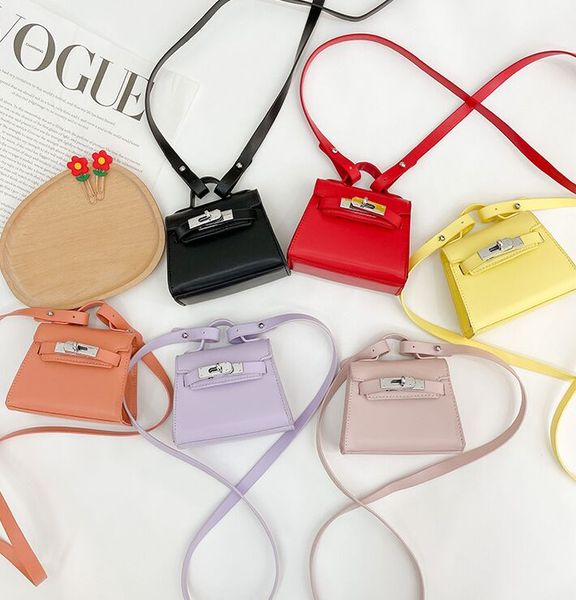 children's bag princess handbag crossbody bag fashion simple pure color bags beautiful girl accessories zero wallet, Black
children's bag princess handbag crossbody bag fashion simple pure color bags beautiful girl accessories zero wallet, Black