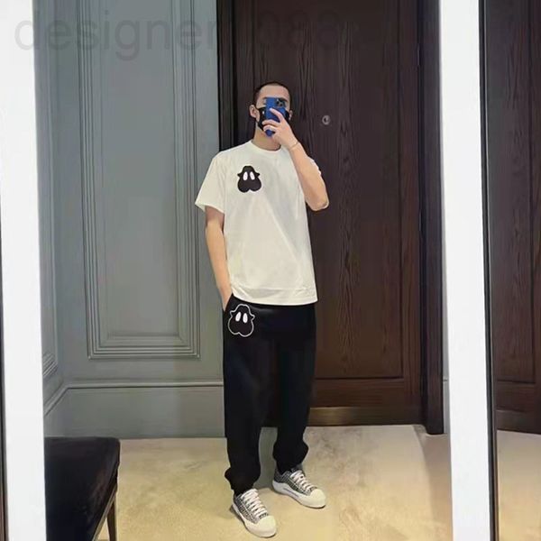 women's t-shirt designer 2022s trendy couple embroidered little monster demon short sleeve t-shirt men's and women's spring s, White
women's t-shirt designer 2022s trendy couple embroidered little monster demon short sleeve t-shirt men's and women's spring s, White