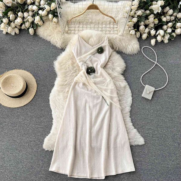 casual dresses french design sense of minority temperament around rattan mountain tea flower dew back suspender dress super fairy holiday dr, Black;gray
casual dresses french design sense of minority temperament around rattan mountain tea flower dew back suspender dress super fairy holiday dr, Black;gray